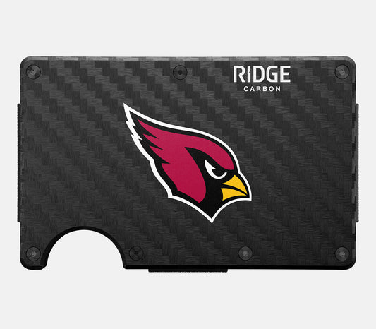 Ridge Wallet - Arizona Cardinals - Carbon Fiber 3k