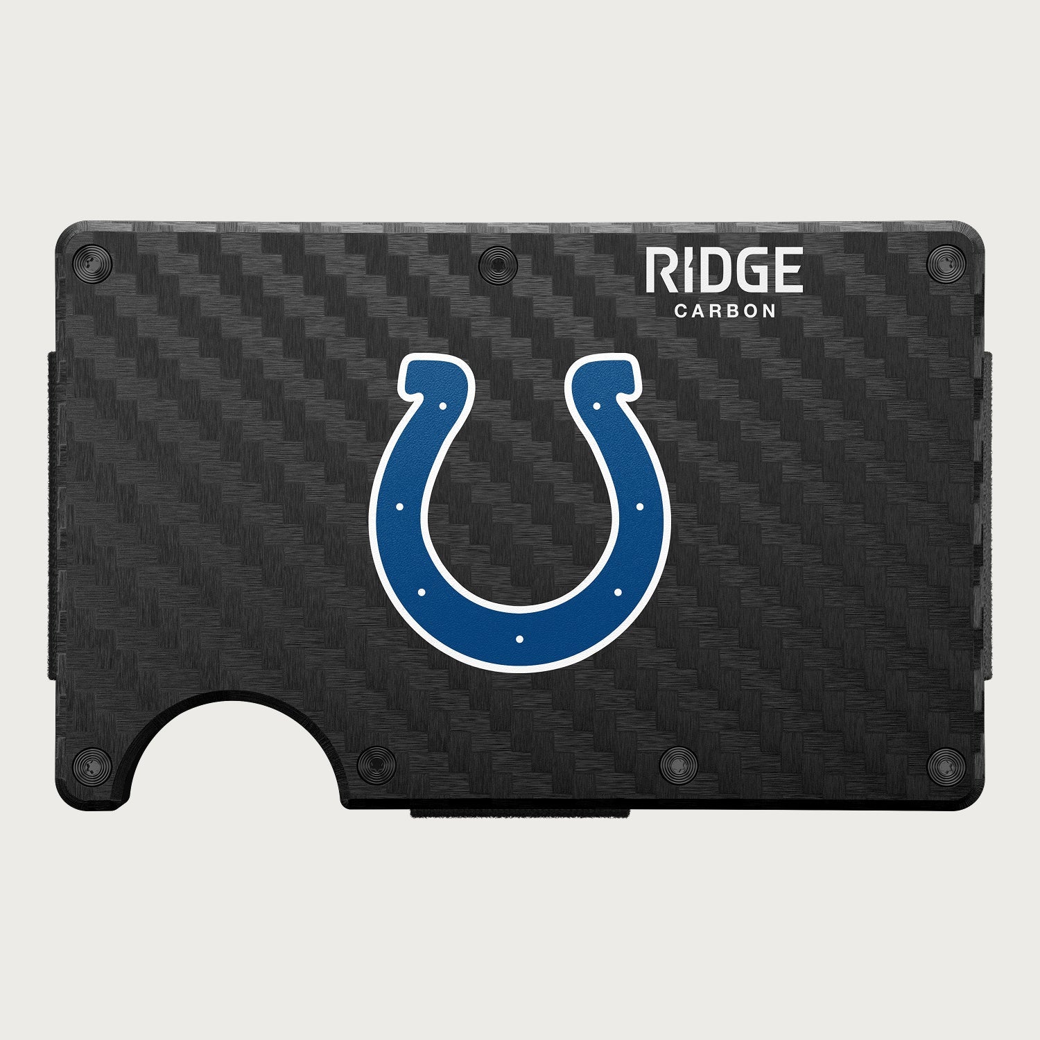 Ridge Wallet - Indianapolis Colts - Carbon Fiber 3k
