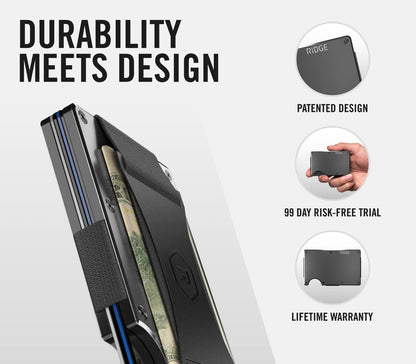 Ridge Wallet - Jacksonville Jaguars - Carbon Fiber 3k