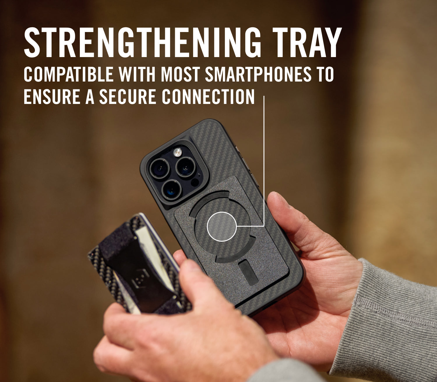 Ridge Wallet for MagSafe - Hyper Lime