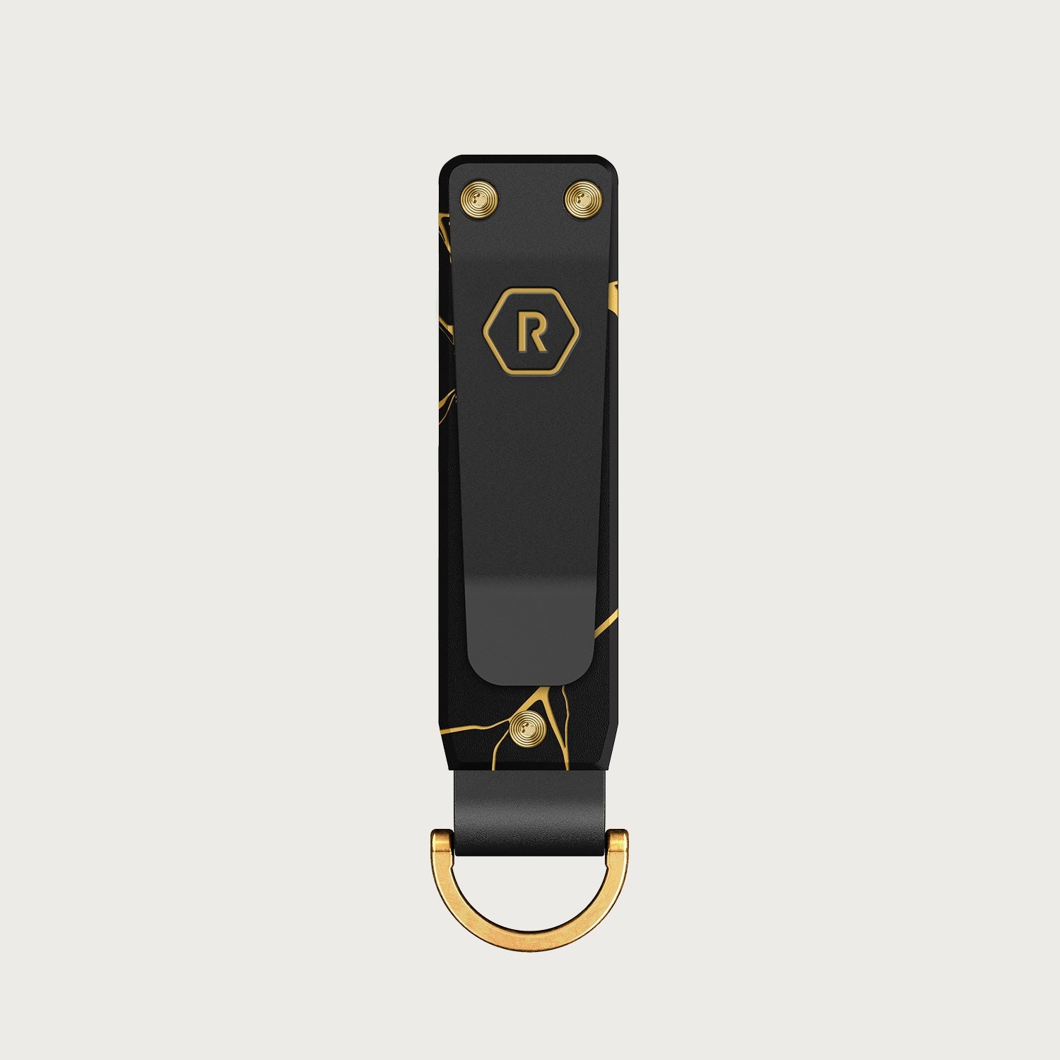 Ridge KeyCase - Kintsugi - Black
