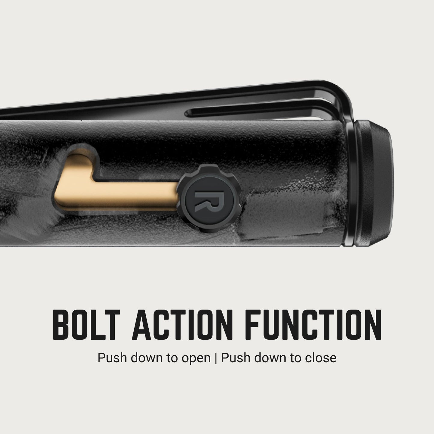Ridge Bolt Action Pen - Gunmetal