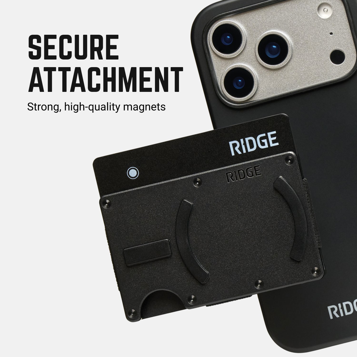 Ridge Wallet For MagSafe - Matte Olive