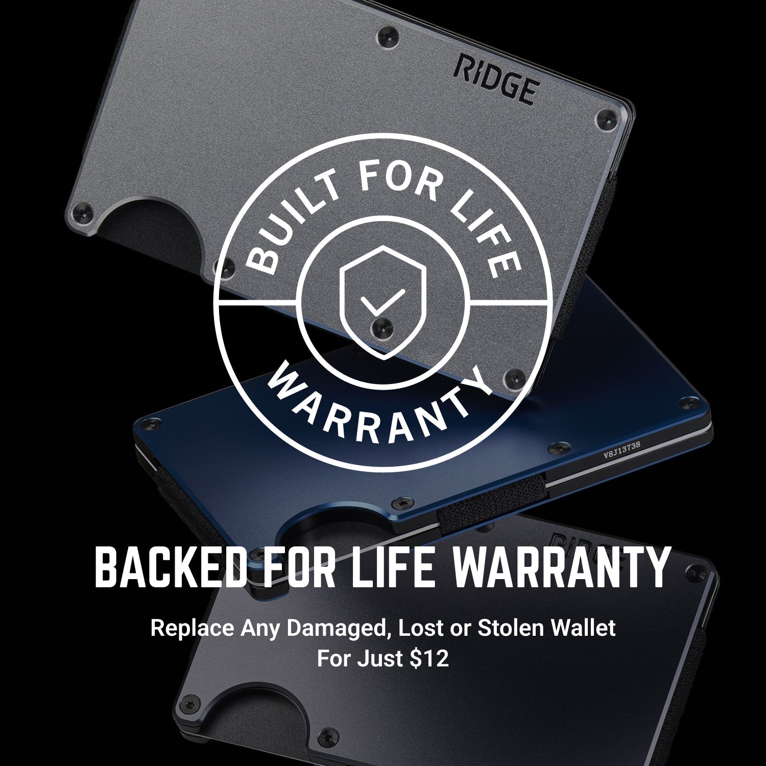 Ridge Wallet - Gold Horizon